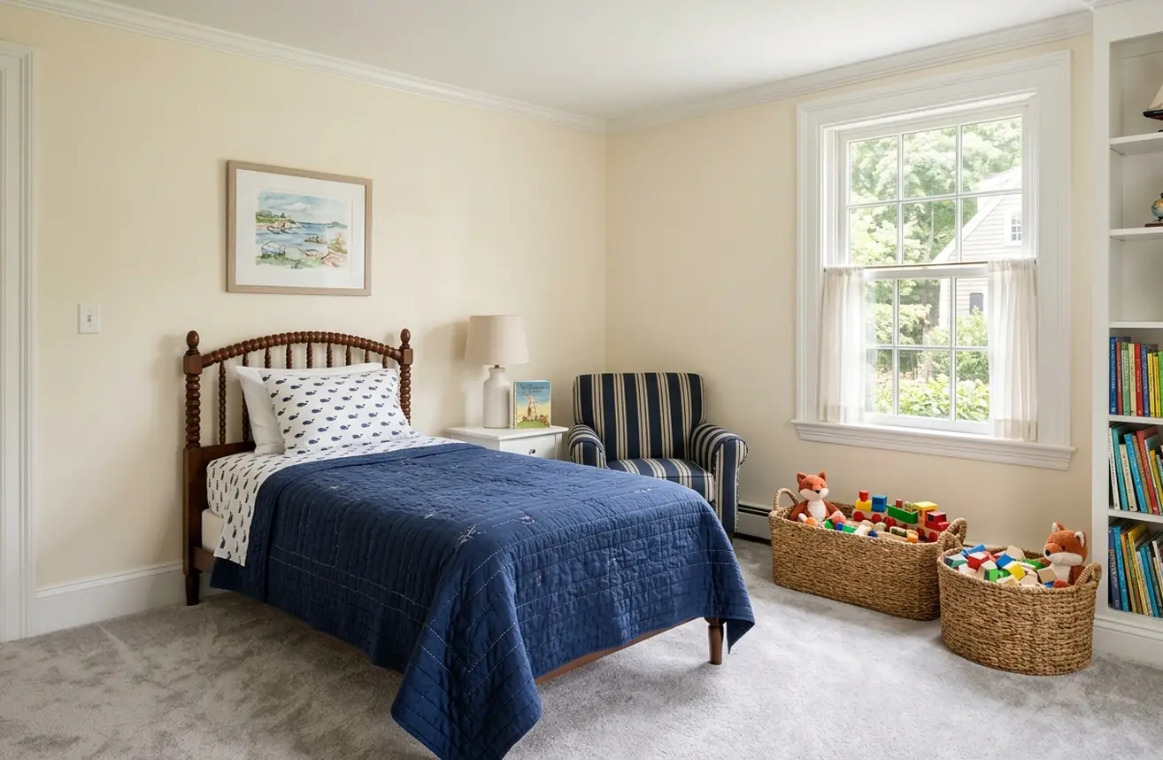 Kids bedroom, spills and pet accidents